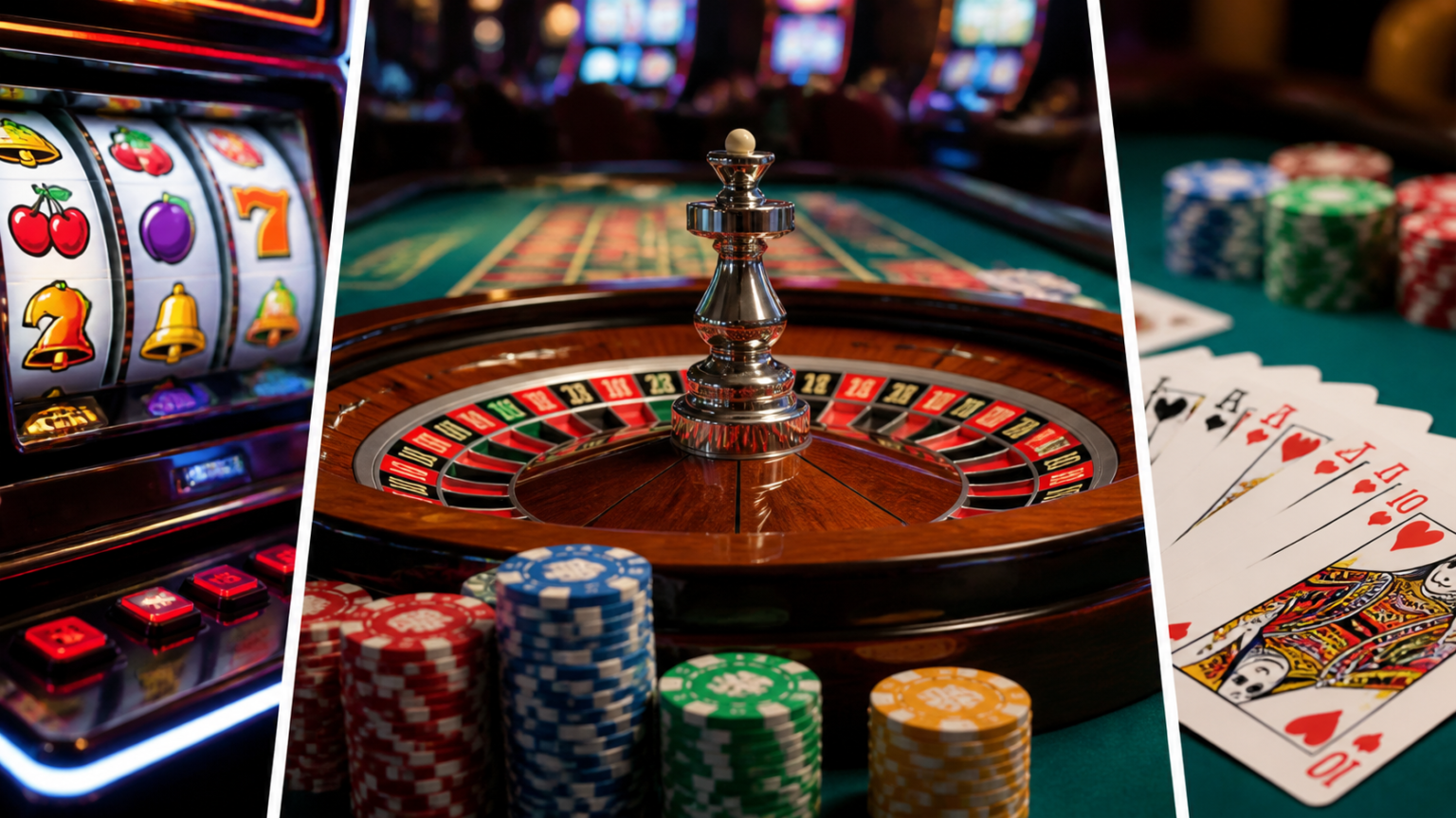 Casino Trực Tuyến Uy Tín: Kinh Nghiệm Lựa Chọn Nền Tảng Đáng Tin Cậy Schermata di un casino online con slot, carte e roulette