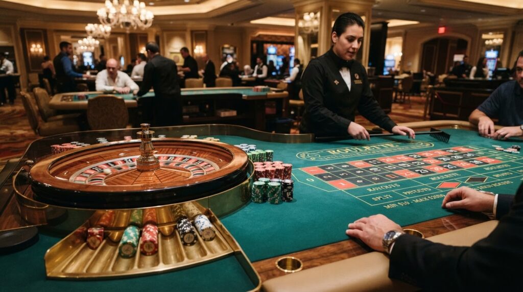 SG Online Casino: Payment Methods and Transaction Information โต๊ะคาสิโนพร้อมชิปและวงล้อรูเล็ตสำหรับเกมความบันเทิงดิจิทัล